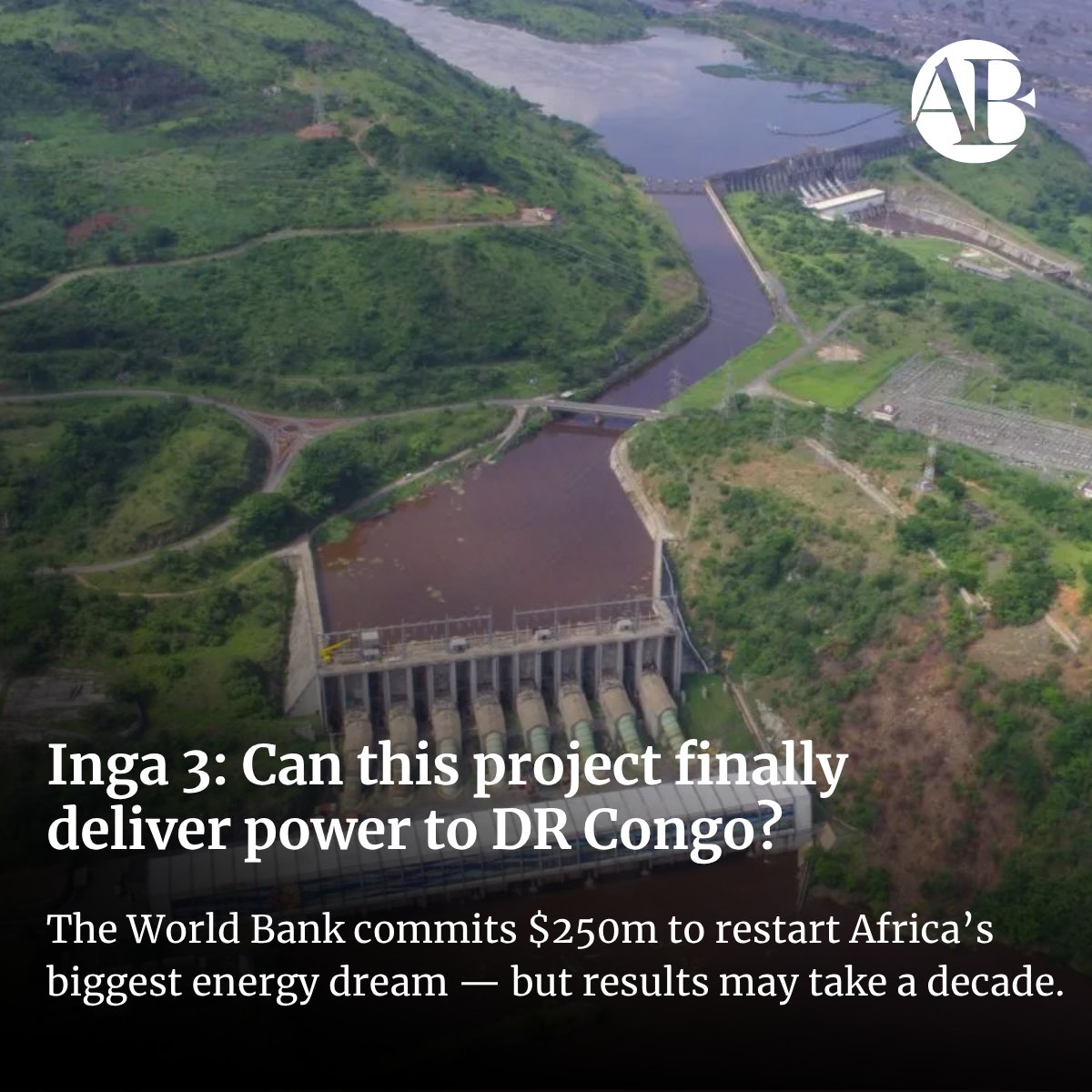 AB Partner Insights (@insights_ab) on Twitter photo ⚡ 80m+ people in DRC lack electricity
💸 $250m pledged by the World Bank
🏞️ 42 GW potential from Inga Rapids
🏚️ 37,000 may be displaced
Is mega-hydro the answer, or are smaller solar grids a better bet?
african.business/2025/06/energy…
<a href="/AfricanBizMag/">African Business</a>
#EnergyAccess #AfricaDevelopment ⚡ 80m+ people in DRC lack electricity
💸 $250m pledged by the World Bank
🏞️ 42 GW potential from Inga Rapids
🏚️ 37,000 may be displaced
Is mega-hydro the answer, or are smaller solar grids a better bet?
african.business/2025/06/energy…
<a href="/AfricanBizMag/">African Business</a>
#EnergyAccess #AfricaDevelopment