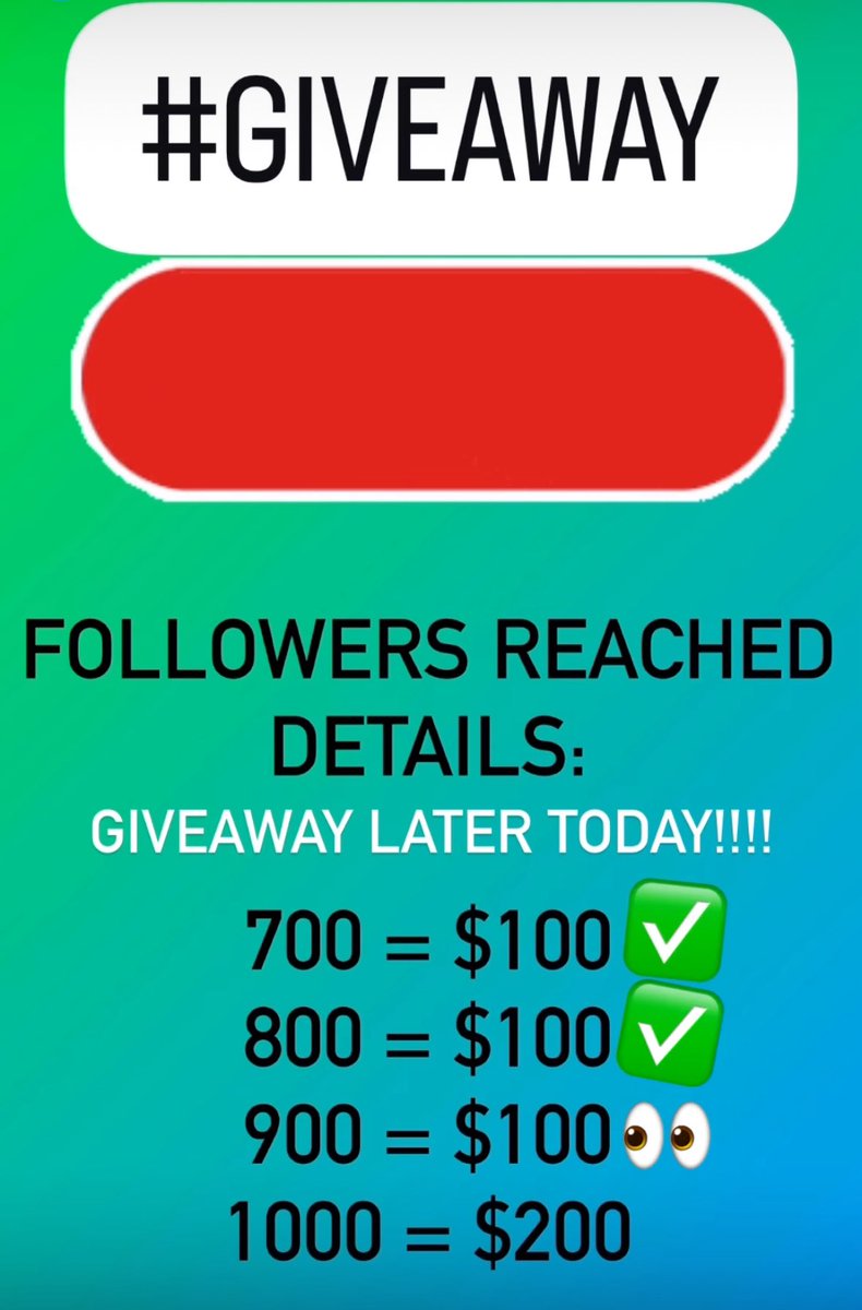 🚨 GIVEAWAY TIME! 🚨

We’re on the road to 1,000 followers on IG (tinyurl.com/JVandyIG) and I’m showing love along the way 💯

🔥 $150 CASH at 900 followers
💰 $250 CASH at 1,000 followers

To enter:
✅ Like this post
🔁 Repost
👣 Follow me here AND on IG