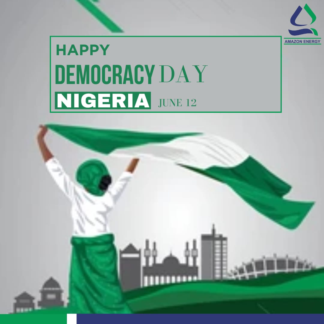 AmazonEnergyLtd's tweet image. Today, we celebrate not just democracy, but the resilient spirit of a people who choose voice over silence, unity over division, and hope over fear.

Democracy is not perfect, but it is powerful, because it belongs to us all. 🇳🇬

#AmazonEnergy #Nigeria #Democracy #June12