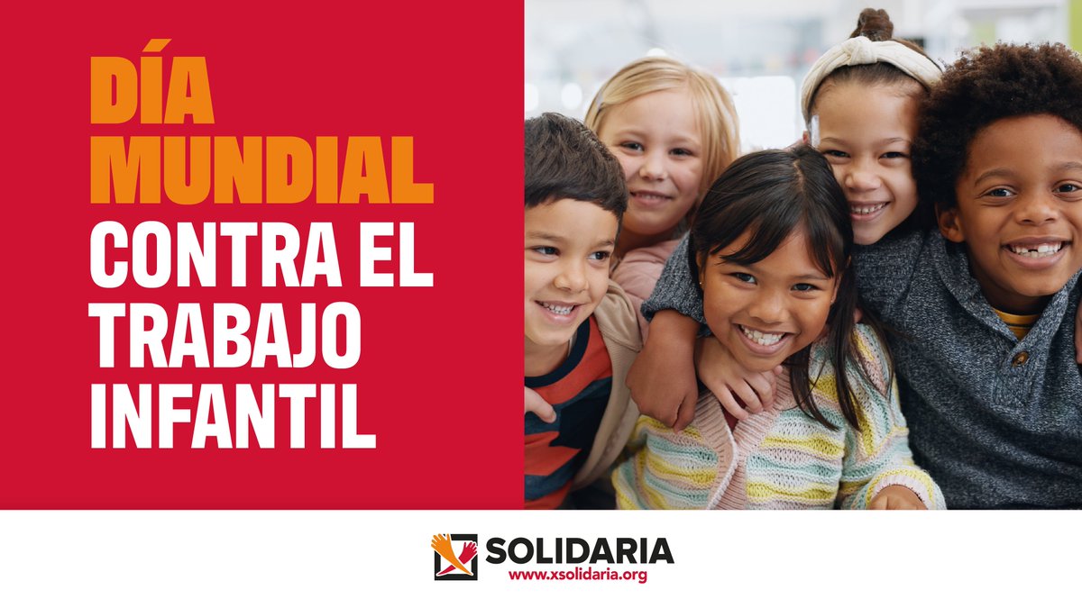 Hoy es el #DíaMundialContraElTrabajoInfantil 🤲 Marcando la <a href="/XSolidaria/">XSolidaria</a> ayudas a miles de niños y niñas a acceder a educación y a un futuro libre de explotación. La #Casilla106 no cuesta nada, pero lo cambia todo.🧡 #HazQuePase #XSolidaria