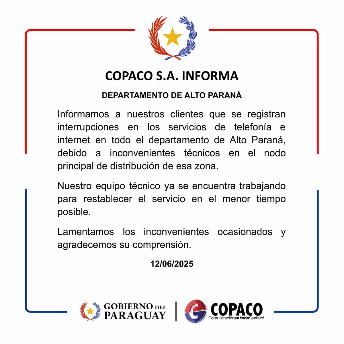 📌Comunicado