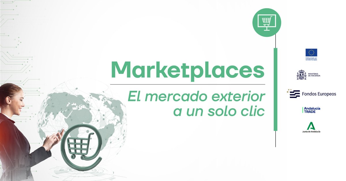 Andalucía TRADE (@trade_andalucia) on Twitter photo 🔵Servicio de Consultoría Marketplaces de #AndalucíaTRADE
🤝Descubre un servicio de asesoramiento personalizado para poner en marcha tu tienda online en un #marketplace y acelerar tu proceso de internacionalización.
<a href="/EconoHaciendAND/">Consejería de Economía, Hacienda y Fondos UE 🇪🇺</a> #feder
+info: andaluciatrade.es/marketplaces/ 🔵Servicio de Consultoría Marketplaces de #AndalucíaTRADE
🤝Descubre un servicio de asesoramiento personalizado para poner en marcha tu tienda online en un #marketplace y acelerar tu proceso de internacionalización.
<a href="/EconoHaciendAND/">Consejería de Economía, Hacienda y Fondos UE 🇪🇺</a> #feder
+info: andaluciatrade.es/marketplaces/