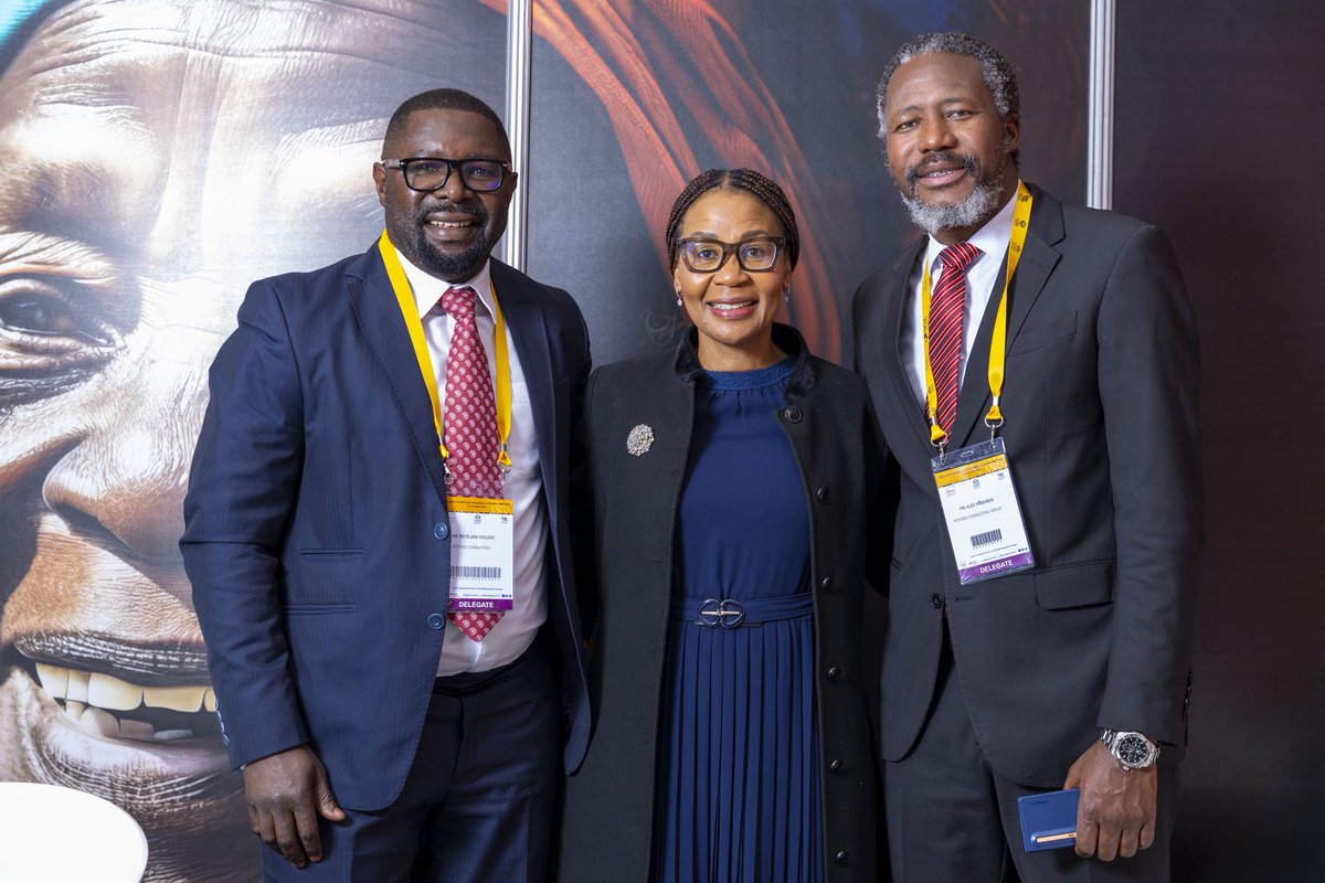 NtiyisoConsult's tweet photo. Group Chief Executive Officer, Alex Mabunda, Group Chief Advisor, Miyelani Holeni, and Head of Marketing and Sales Support are on the ground.

📍 Be sure to visit us at Stand 1, let’s connect and co-create lasting impact!

#Urban20 #U20Summit #NtiyisoConsultingGroup https://t.co/391hlnrZ6L