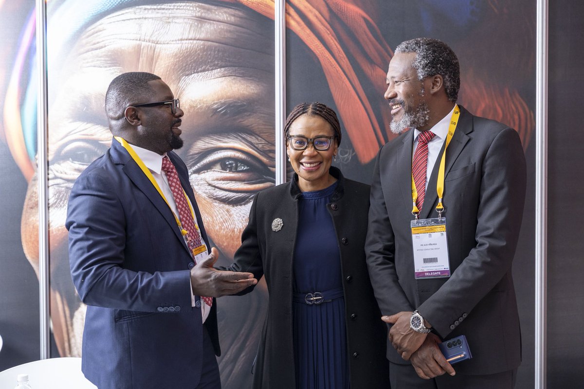 NtiyisoConsult's tweet photo. Group Chief Executive Officer, Alex Mabunda, Group Chief Advisor, Miyelani Holeni, and Head of Marketing and Sales Support are on the ground.

📍 Be sure to visit us at Stand 1, let’s connect and co-create lasting impact!

#Urban20 #U20Summit #NtiyisoConsultingGroup https://t.co/391hlnrZ6L
