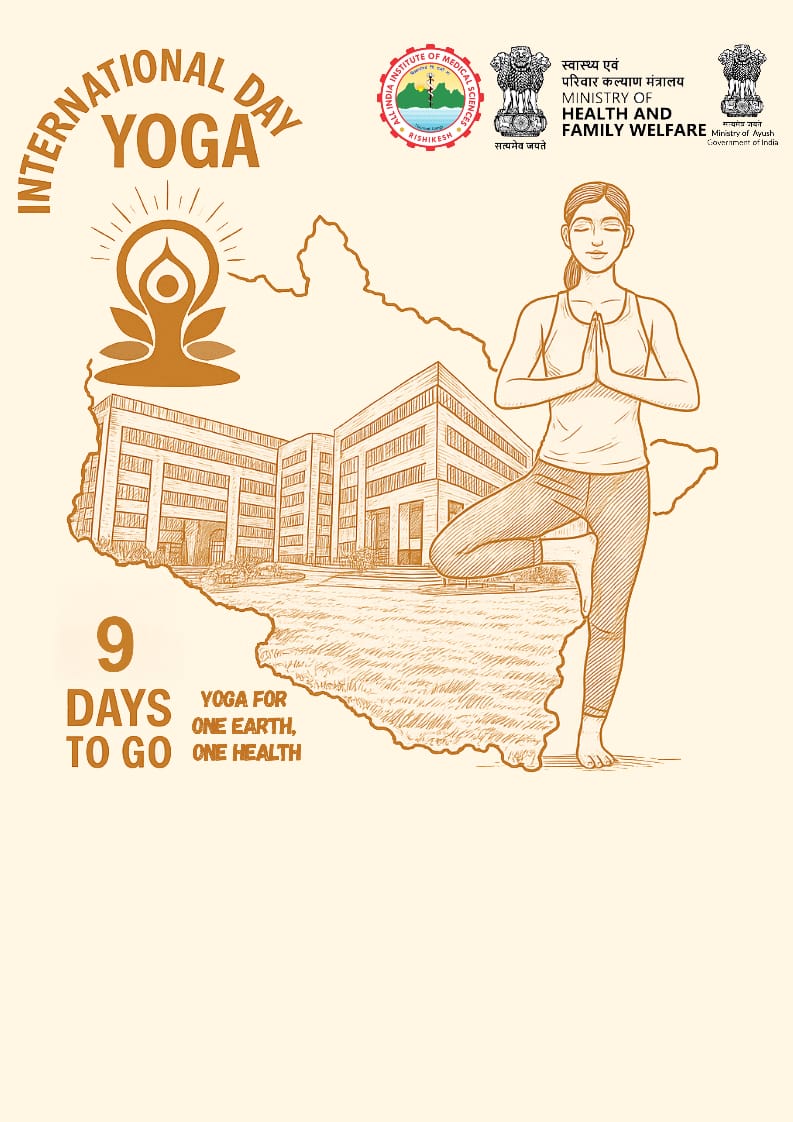 aiimsrishi's tweet photo. Only 9 sunrises away
From a day that celebrates breath, body, and being.
🌿 Yoga is not just a practice, it’s a way of life.
Be a part of the change. June 21.
Yoga for One Earth, One Health 🌍
#CountdownToIDY
#Yoga2025
#IDY2025
@MoHFW_INDIA
@meenusingh4 https://t.co/3Yimhdc7US