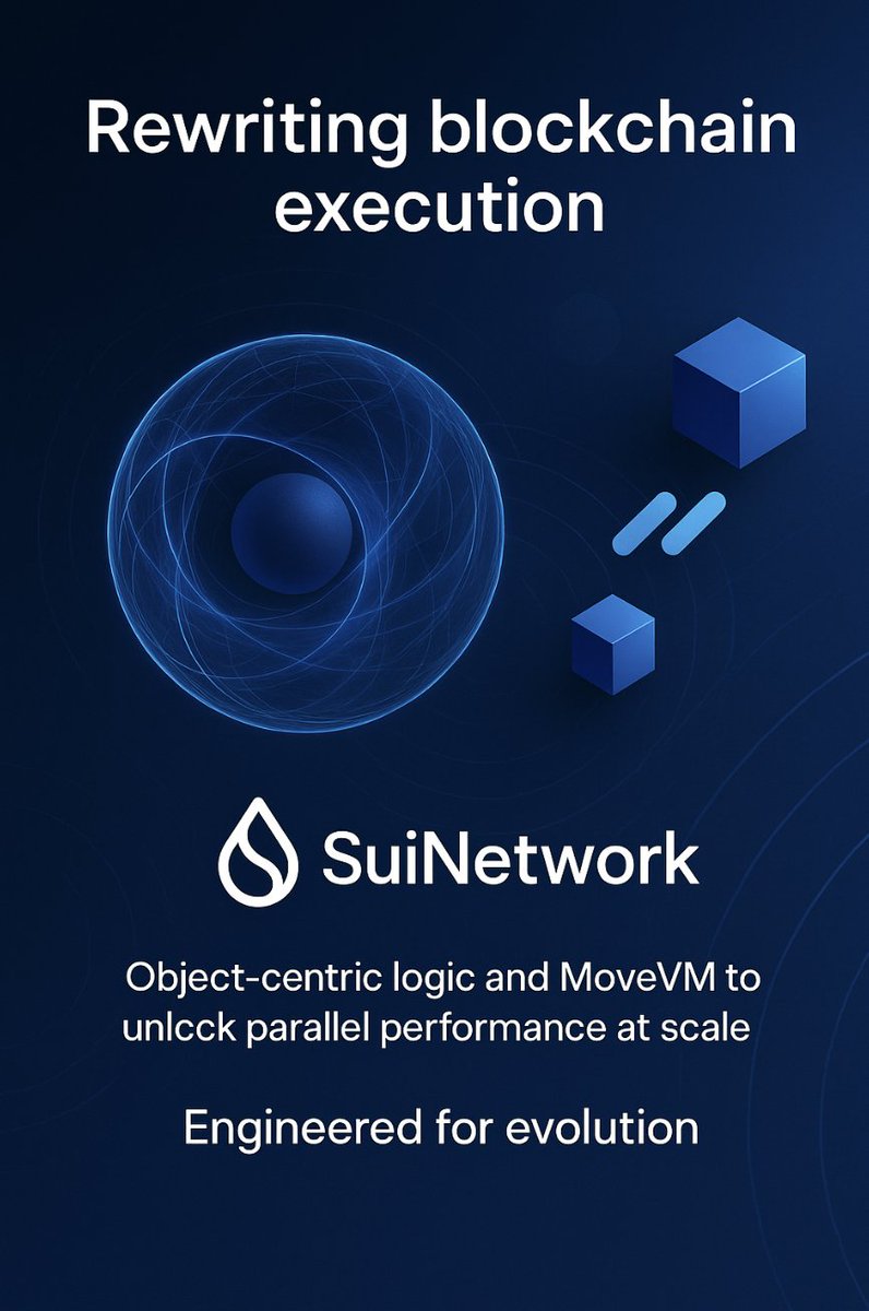 zak_jurgen's tweet image. Rewriting blockchain execution.
@SuiNetwork uses object-centric logic and MoveVM to unlock parallel performance at scale.
Engineered for evolution.
@GiveRep @0G_labs @irys_xyz
#ObjectModel #ScalableChain #SuiNetwork