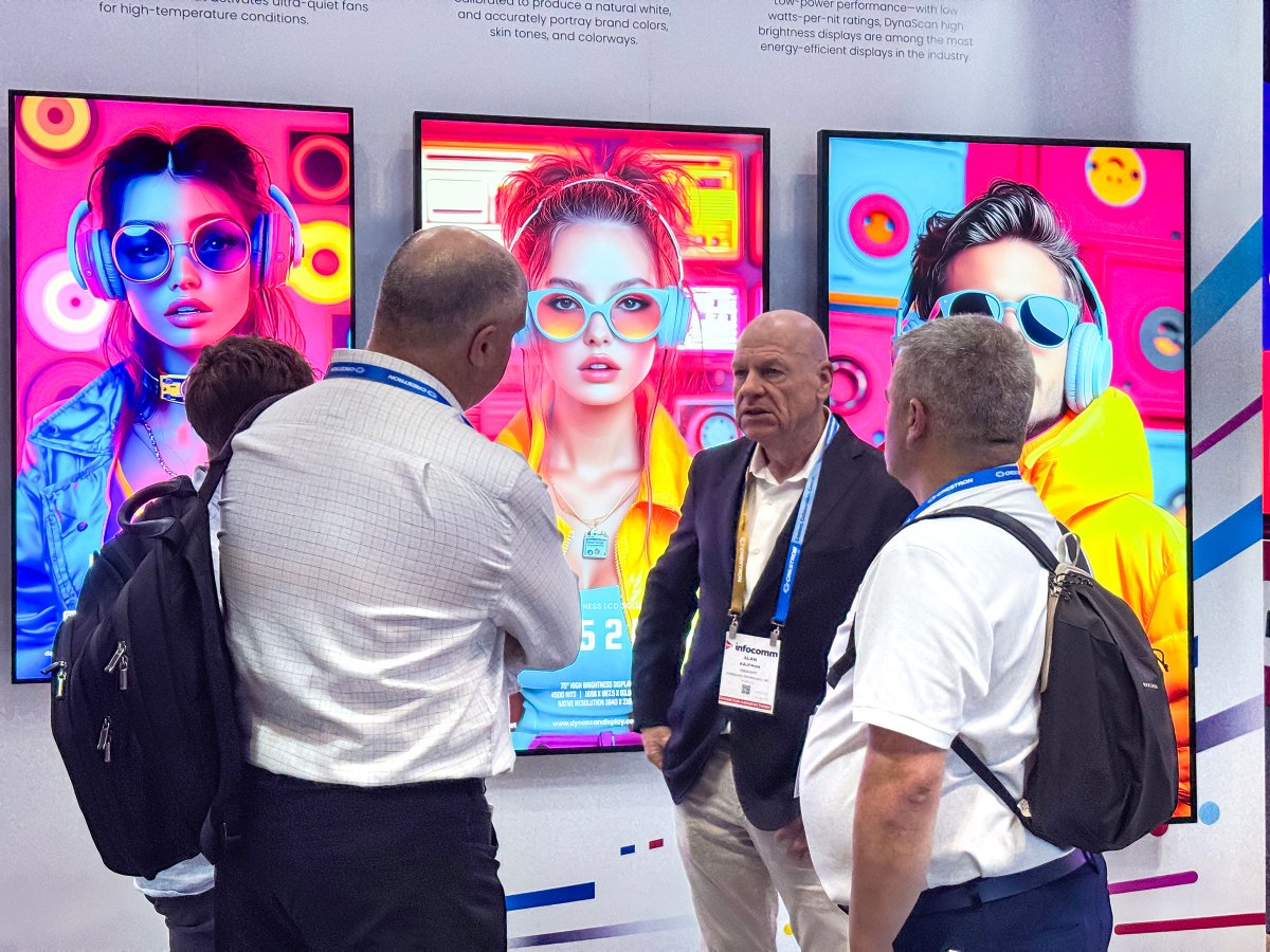 #InfoComm2025 is officially underway! Visit DynaScan at Booth 2361 today and experience our NAVO #ePaper series, all-in-one window solutions, and outdoor kiosks up close. Our team is on-site and ready to discuss how our display technologies can support your next project.