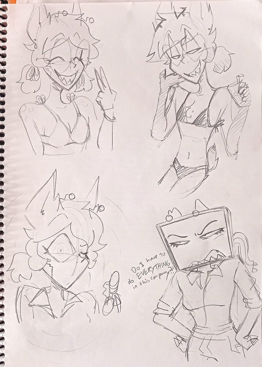 alexismad_'s tweet photo. some doodles i made at the beach. beach doodles. boodles, if you will. if you wont... i understand #voxhazbinhotel #alastorhazbinhotel #hazbinhotelfankid #radiostaticfankid https://t.co/OlRgO1Llbz