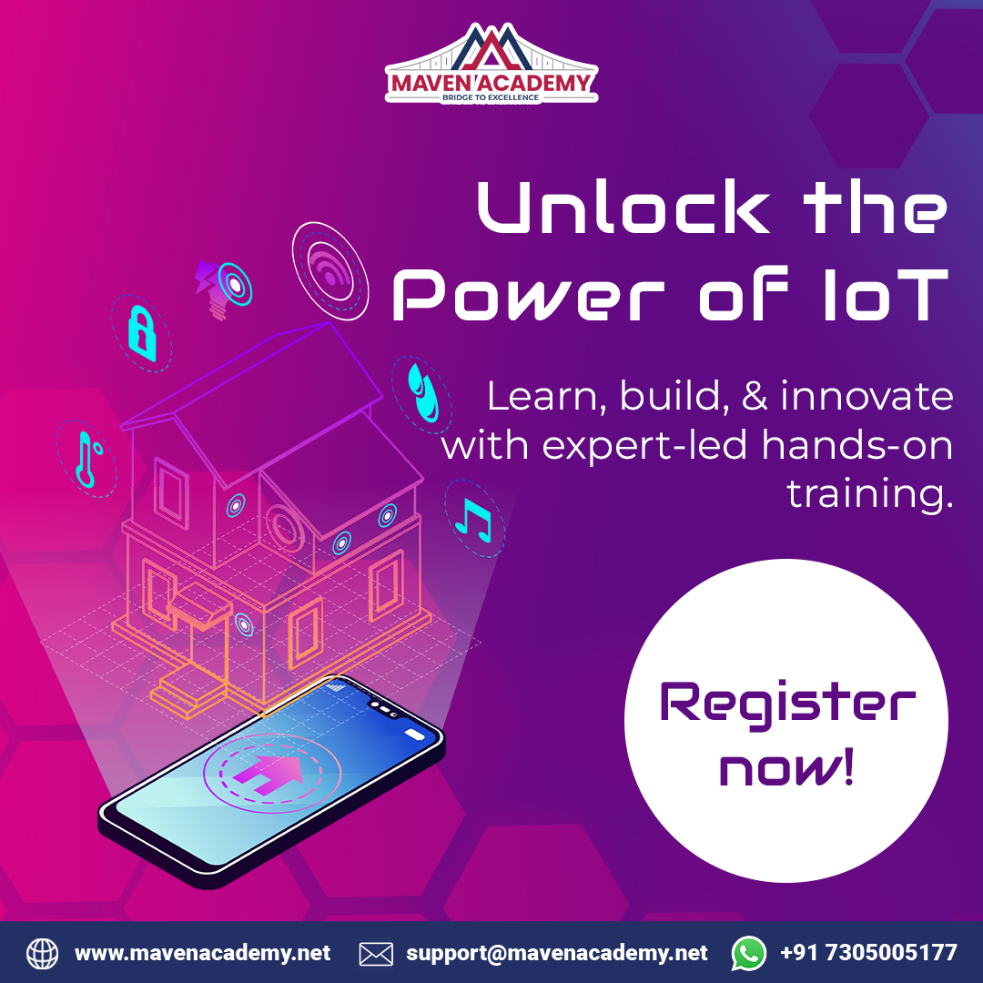 MavenAcademy1's tweet image. Ready to revolutionize your tech career? 🌎
Join our IoT course and get hands-on with real-world tech innovations. Enroll now! ✅

📌 Learn more at: mavenacademy.net/courses/fundam…

#MavenAcademy #IoTCourse #LearnIoT #IoTTraining #SmartTechnology #FutureTech #TechInnovation #OnlineCourse