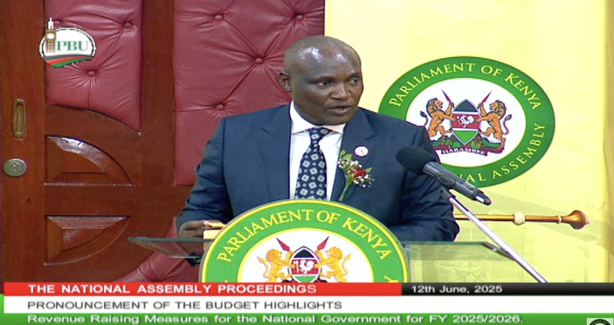 biznakenya's tweet photo. CS John Mbadi: The Kenyan economy has remained resilient and registered an average growth of 5.2% for the period between 2023/24, outpacing both global growth of 3.3% and 3.8% for the Sub-Saharan African region over the same period. https://t.co/HMHc5EaIxT