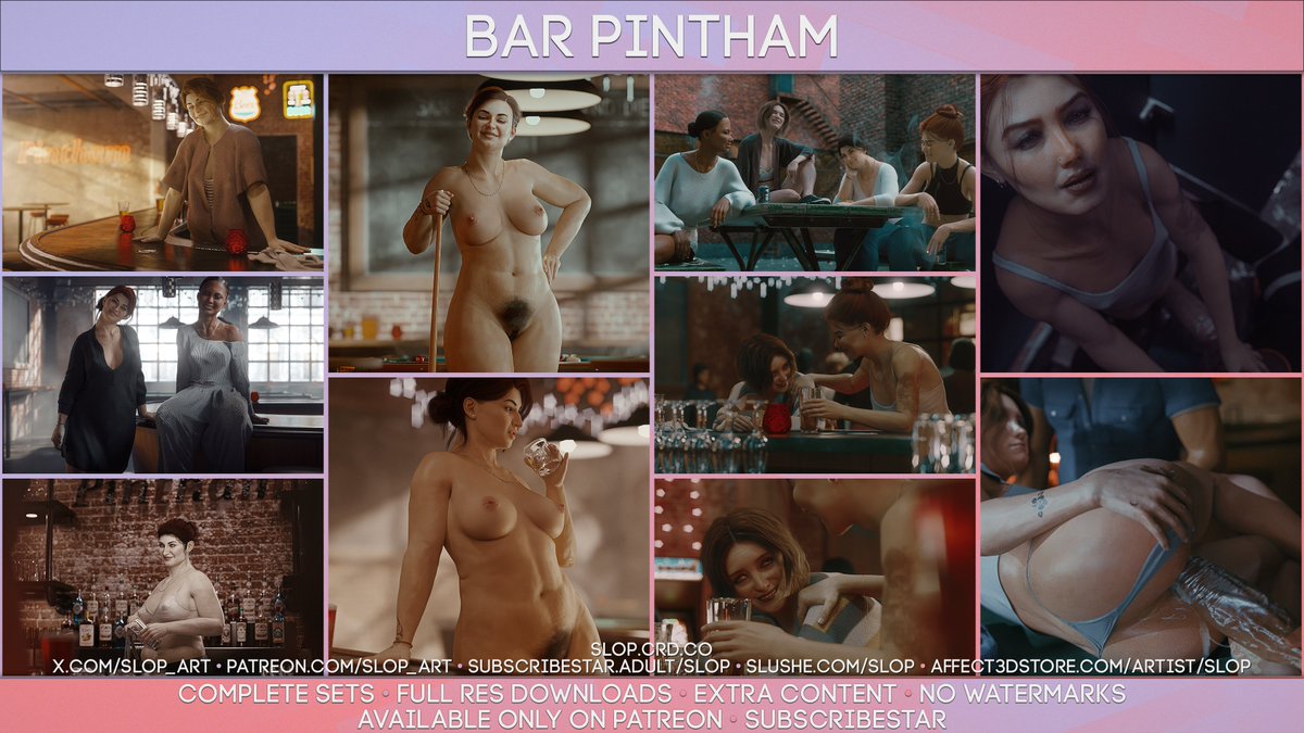 Bar Pintham is now up on Patreon and Subscribestar!

slop.crd.co