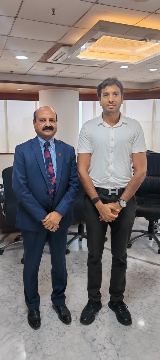Prashant Pitti (@ppitti) on Twitter photo Met newly appointed MD & CEO of <a href="/pnbindia/">Punjab National Bank</a>, Shri Ashok Chandra Sir.
Before meeting him, a few PNB senior managers told me that within 5 months, he has worked tirelessly to change the culture of PNB. He has visited 100+ branches already and has made 10000+ incumbent people Met newly appointed MD & CEO of <a href="/pnbindia/">Punjab National Bank</a>, Shri Ashok Chandra Sir.
Before meeting him, a few PNB senior managers told me that within 5 months, he has worked tirelessly to change the culture of PNB. He has visited 100+ branches already and has made 10000+ incumbent people