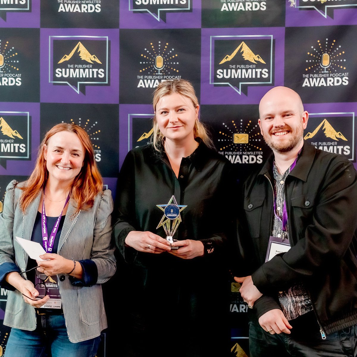 FTPressOffice's tweet image. The @FT has won two Publisher Newsletter Awards and four Publisher Podcast Awards on.ft.com/45n4yZO
Pictured from the FT audio team: Manuela Saragosa, Lulu Smyth and Breen Turner