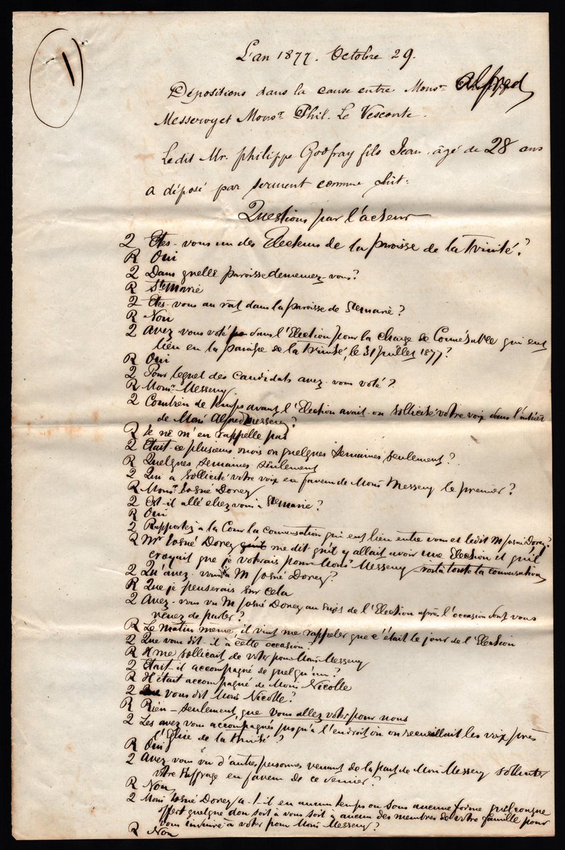 We've begun a long-term project to digitise the historic courtroom depositions in our care. Held at #JerseyArchive, the records are from 1864 onwards and cover cases ranging from theft and slander to bigamy and murder, helping us to understand societal change in #JerseyCI.