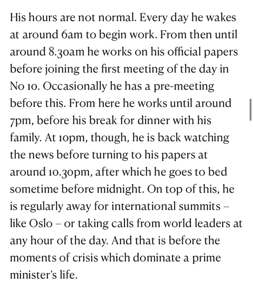 Keir Starmer’s daily routine, via <a href="/TomMcTague/">Tom McTague</a>