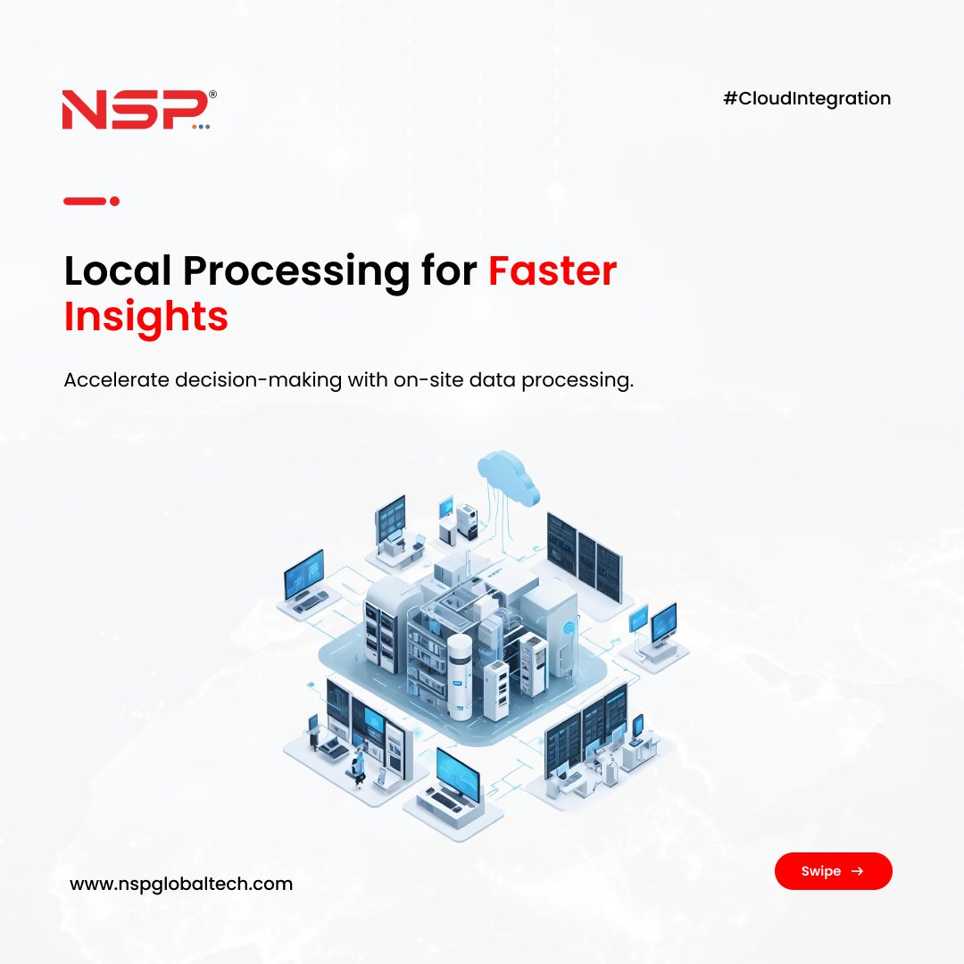 NSplusTech's tweet image. Integrating the power of both cloud and local processing. NSP Envision™ IoT Edge brings the best of both worlds for better efficiency and flexibility. ☁️💻

#CloudIntegration #LocalProcessing #IoT #EdgeComputing #NSPEnvision #CloudTech #EdgeComputing #DataProcessing #Efficiency