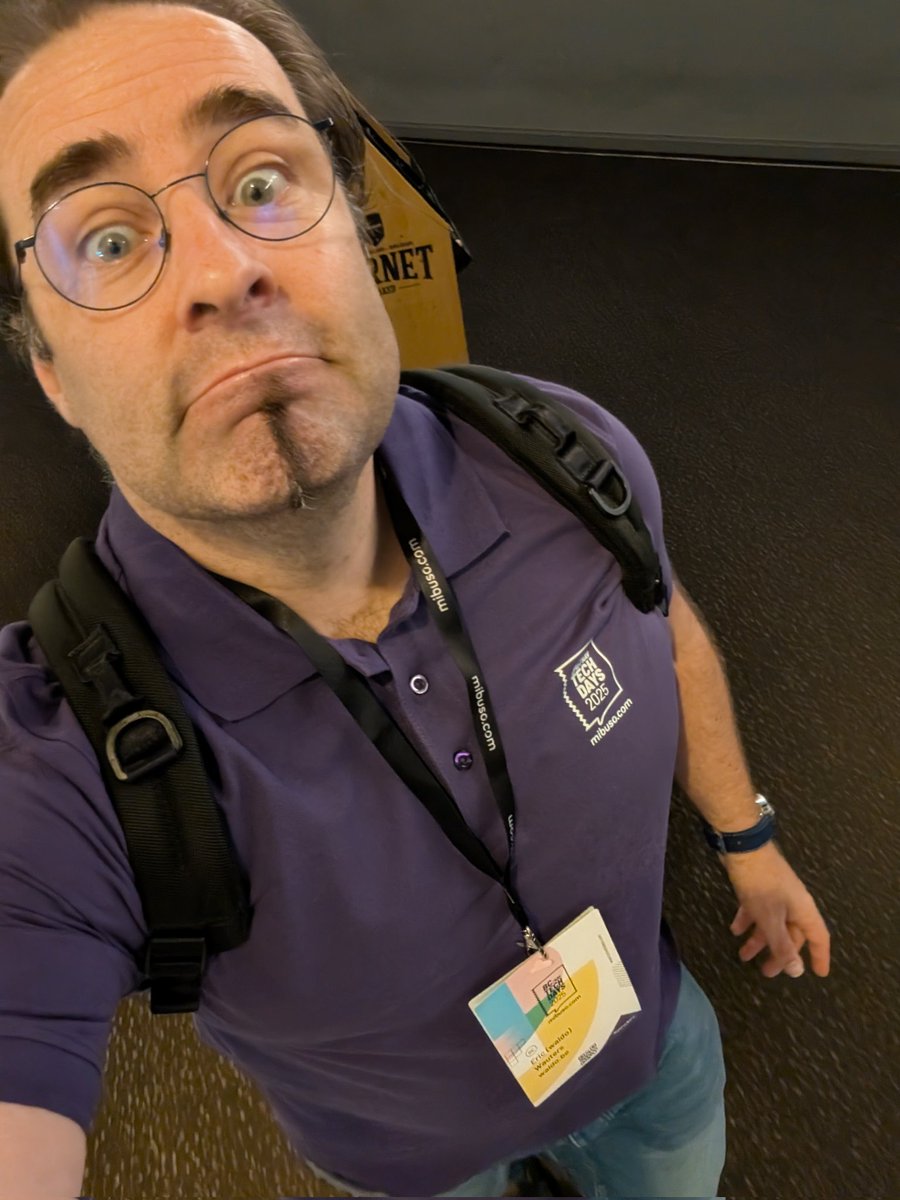 waldo1001's tweet photo. @BCTechDays is back!
Just finished my @BC_ALOps session, time to enjoy why testing might not be as boring as my colleagues say it is.. 🤪
#bctechdays #msdyn365bc https://t.co/iDEudZu3VV