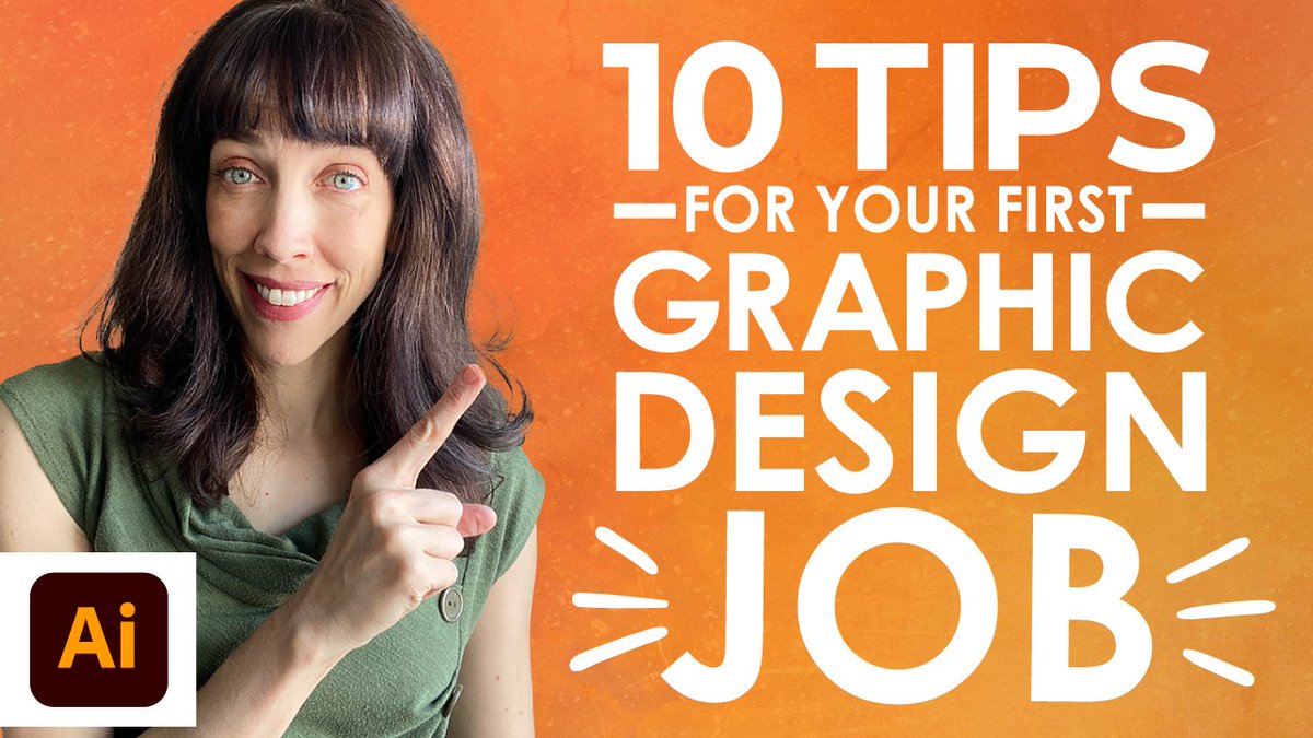 How2GraphDesign's tweet image. So you just got your first design job - congratulations! Now learn 10 tips for success in that job: youtu.be/l2-vJ9ZwIjg