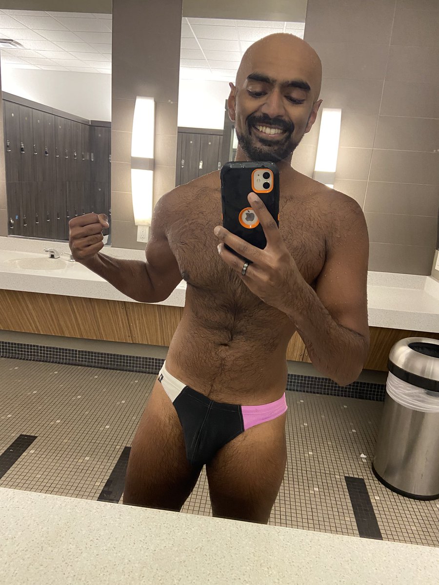 Feeling refreshed after my morning swim 💙