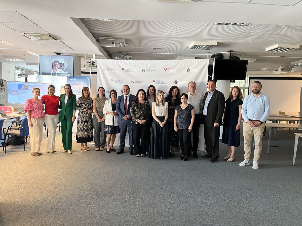 📍 On 6 June 2025, the 29th EUSDR PA 7 Steering Group Meeting gathered experts in Bratislava to discuss progress in building a Knowledge Society across the Danube Region
 📎 Details &amp; presentations here ➡️knowledgesociety.danube-region.eu/information-on…