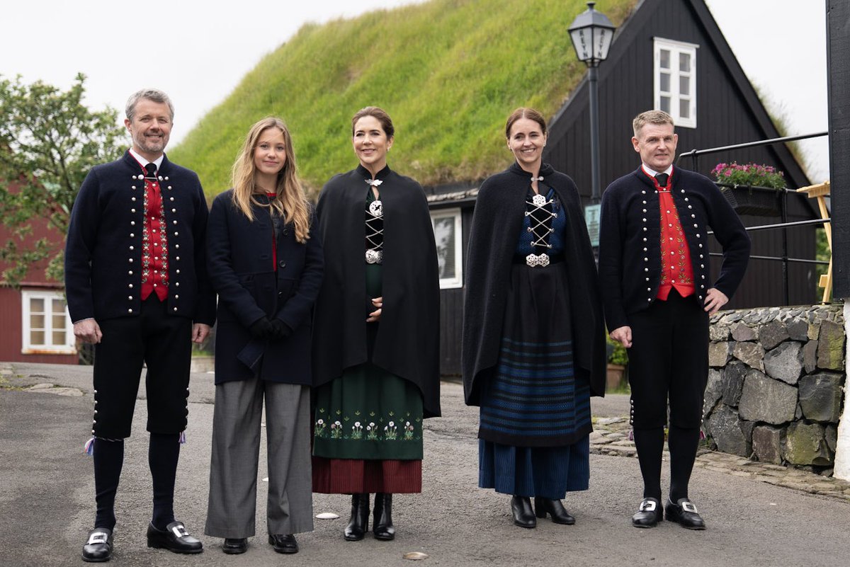 Tinganes's tweet image. Highlights from the first day and a half of the 🇩🇰 Royal Visit to the 🇫🇴 Faroe Islands.