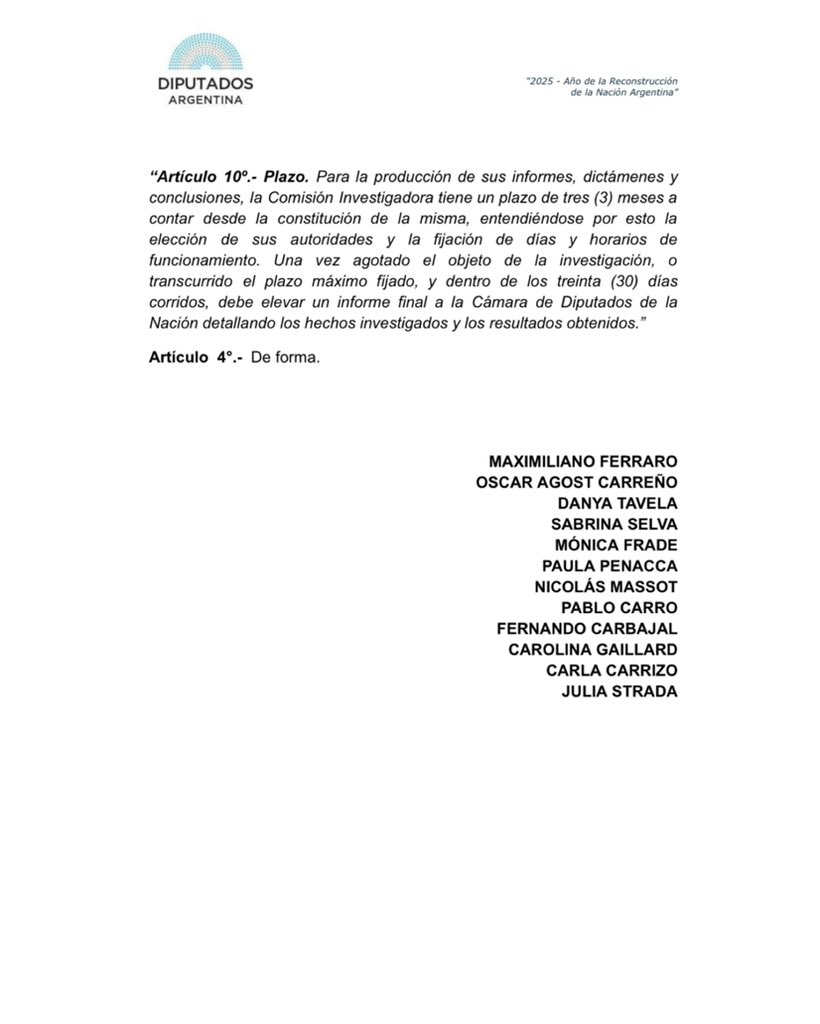📣 Hay que destrabar ya la Comisión Investigadora sobre $LIBRA.

Hace 40 días que el oficialismo y sus aliados hacen todo lo posible para bloquearla: manipularon la integración, forzaron un empate en la designación de autoridades, vaciaron la comisión e impidieron que se