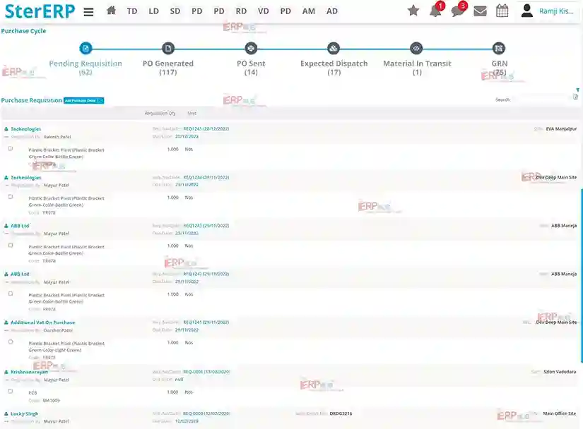 stersoft's tweet photo. Purchase Cycle – One Screen. Full Control.
Streamline procurement from requisition to GRN with a unified interface for better visibility and faster decisions.

#PurchaseCycle #RealTimeTracking #customizederp #erpsoftware #clouderpsoftware #TheERPHub #StersoftSolutions #vadodara https://t.co/u4nq23irKn
