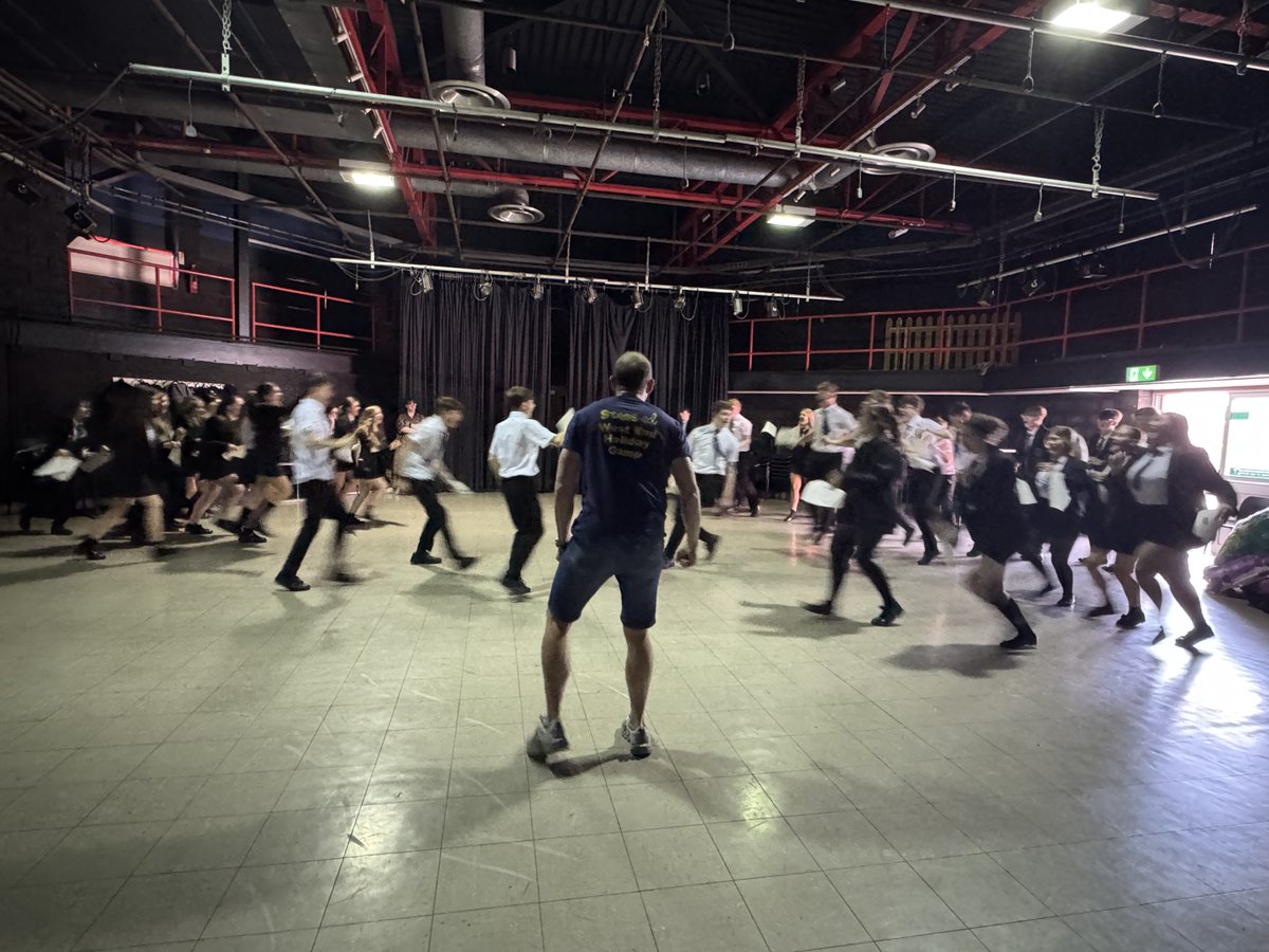 Y10 drama students participated in a 2-hour workshop on Wednesday, all about Blood Brothers to support their GCSE. This was delivered by Mike and Steve from Stage Ed who play 2 of the leading characters in the West End production. Students were brilliant and highly engaged!