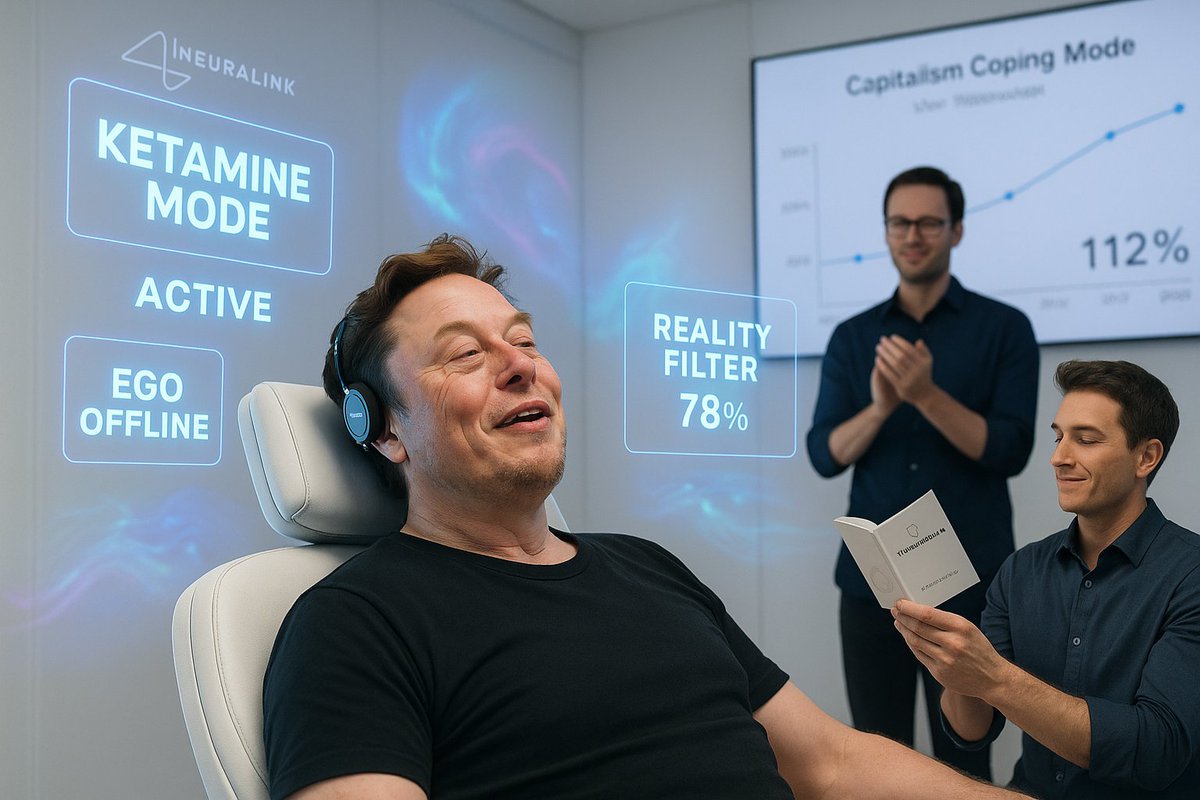 BREAKING: Elon Musk’s Neuralink Now Offers ‘Ketamine Mode’ For Instant Existential Crisis Relief capslocknews.com/elon-musks-neu…
