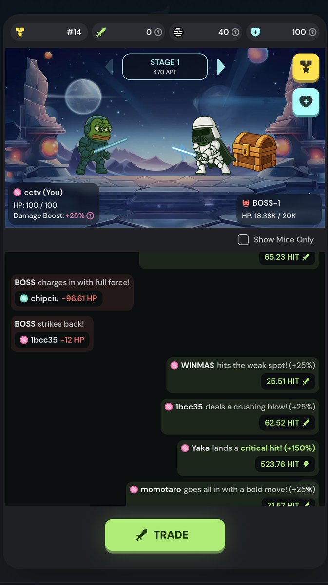 One of the things our team focuses on is equity.
Our seasons are equally enjoyable to whale users and shrimp users alike.
There is no difference whether your position is 1000 USDC or 20 USDC
Try it out! app.merkle.trade/s39/contest
<a href="/Aptos/">Aptos</a>  <a href="/Merkle_Trade/">Merkle Trade 🎄</a>