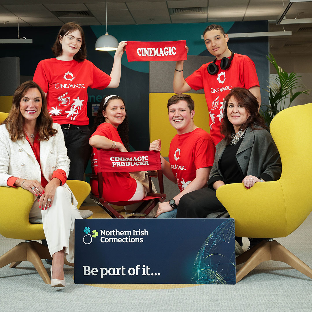 ConnectNI's tweet image. Young creatives from NI, Ireland & LA are teaming up for a week of film, culture & connection!
Thanks to @CinemagicFest, @NIConnections, @ScreenIreland & the @NI_Bureau, the next generation of storytellers is ready to shine!