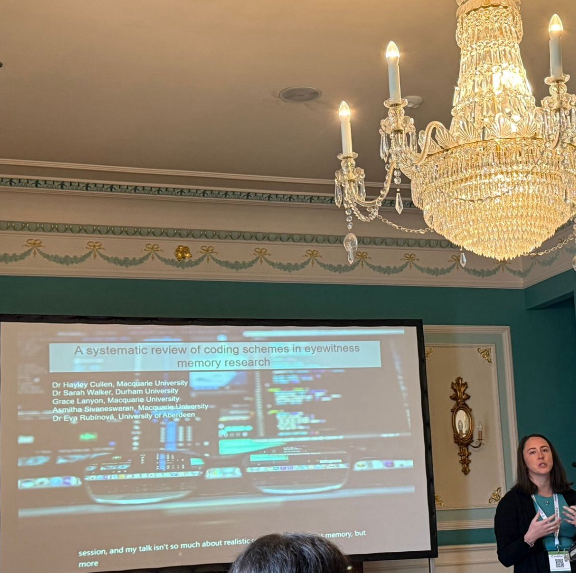 SarahAWalker's tweet image. Excited to see this systematic review getting presented at @OfficialSARMAC by lead author @hayleycullen_ which talks about the importance of transparency &amp;amp; clarity in coding schemes of eyewitness memory research. Paper coming soon
