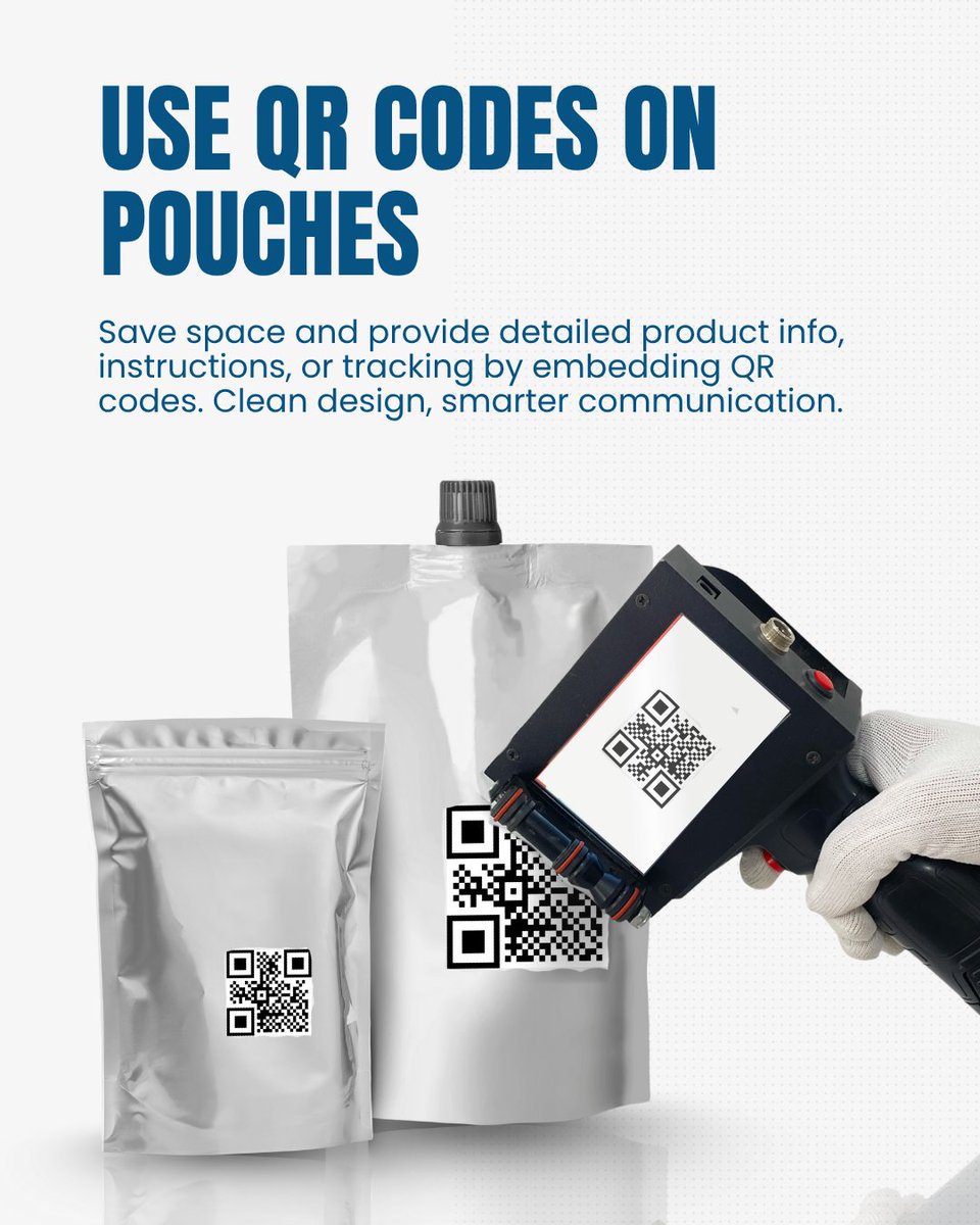 SmartPackIndia's tweet image. Packaging slowing you down? ⏳
Upgrade your process with these smart hacks:
✔️ QR codes = more info, less space
✔️ Double seal = no leaks
✔️ Label first = clean finish
Work smart. Pack smarter. 💼
#SmartPackaging #SmartPackIndia #PackagingTips #HustleSmart