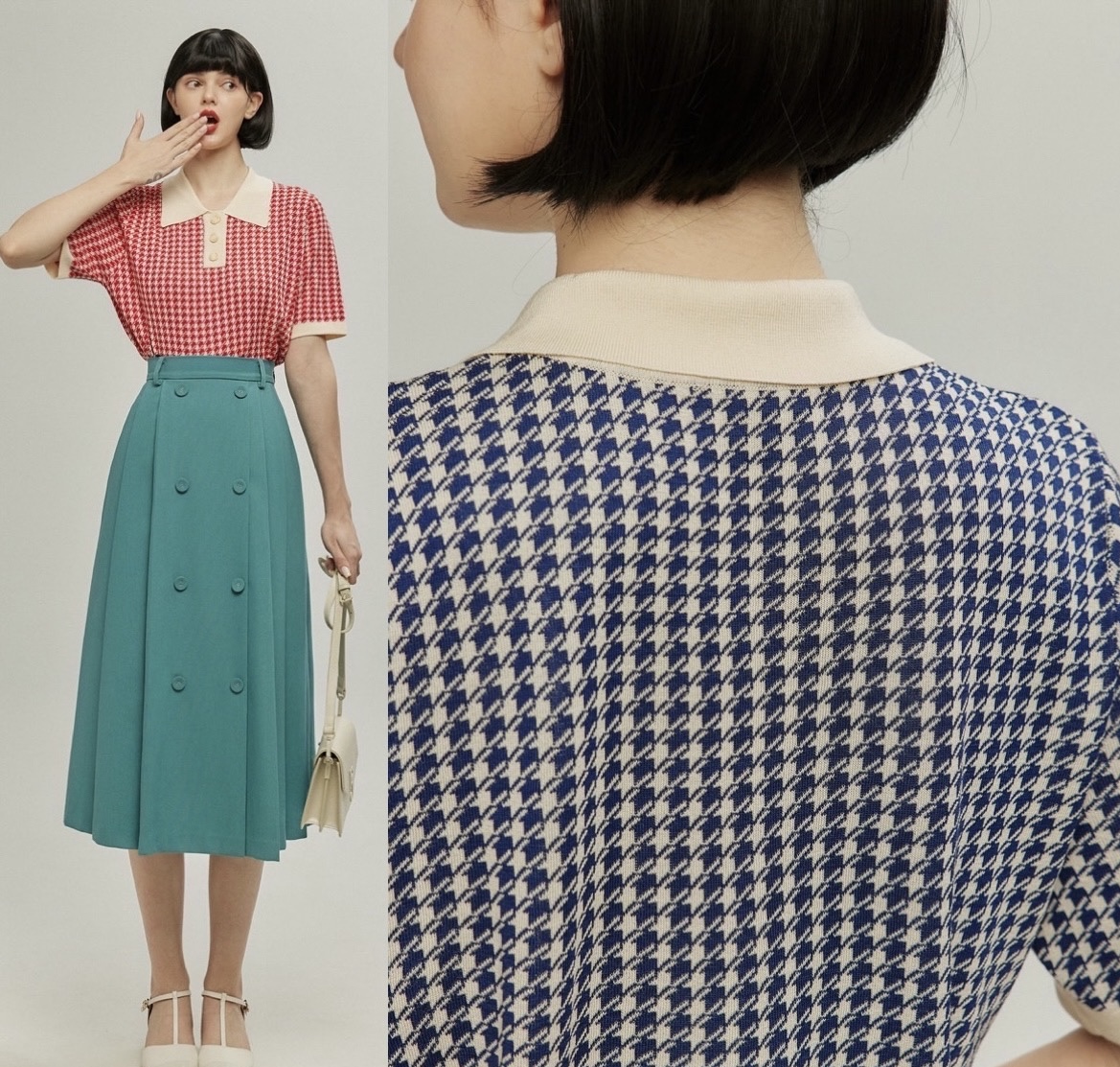 6月14日(土)新作販売開始 《今日は休日じゃないの？》Top / Red,Navy