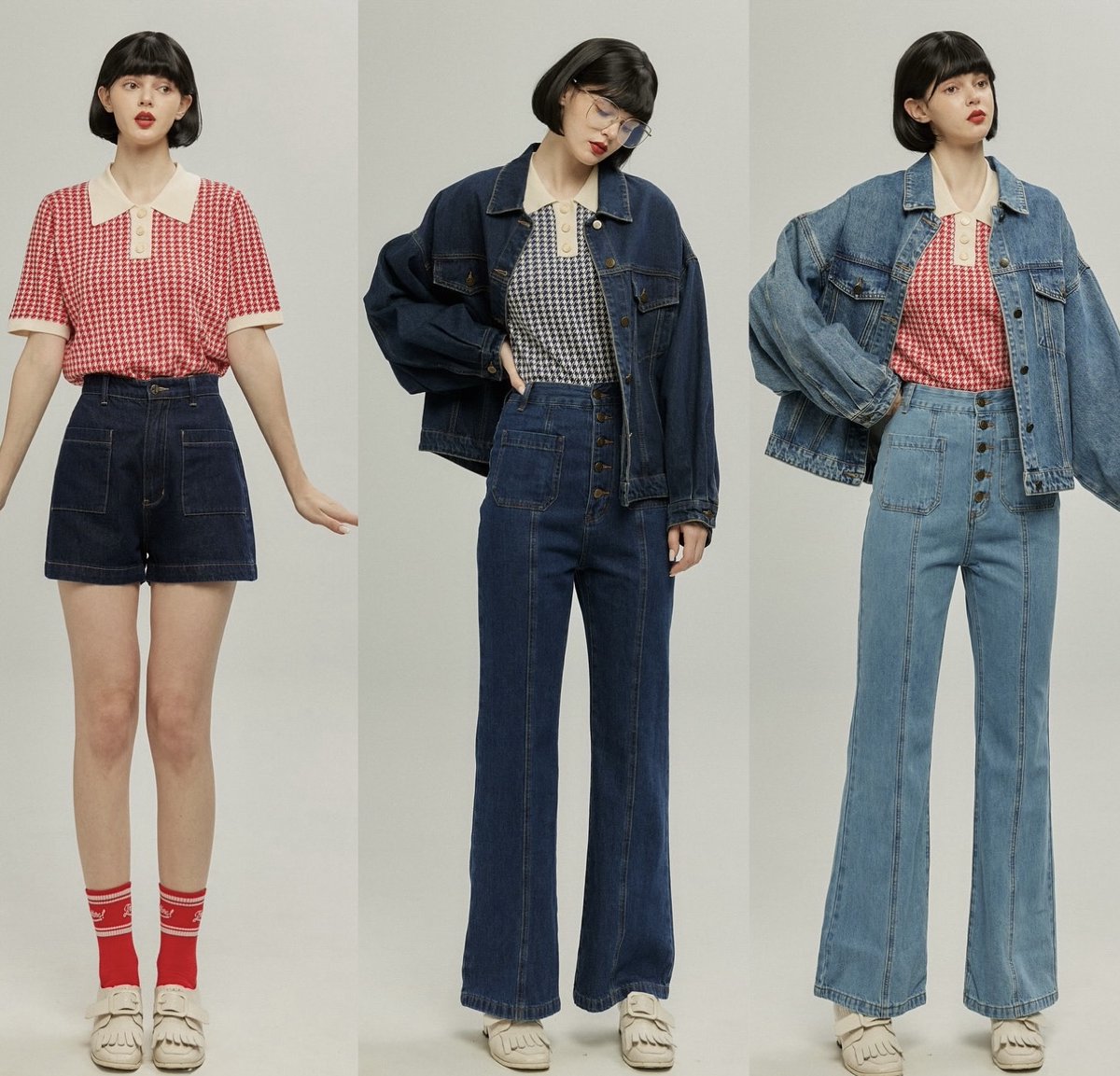 6月14日(土)新作販売開始 《今日は休日じゃないの？》Top / Red,Navy