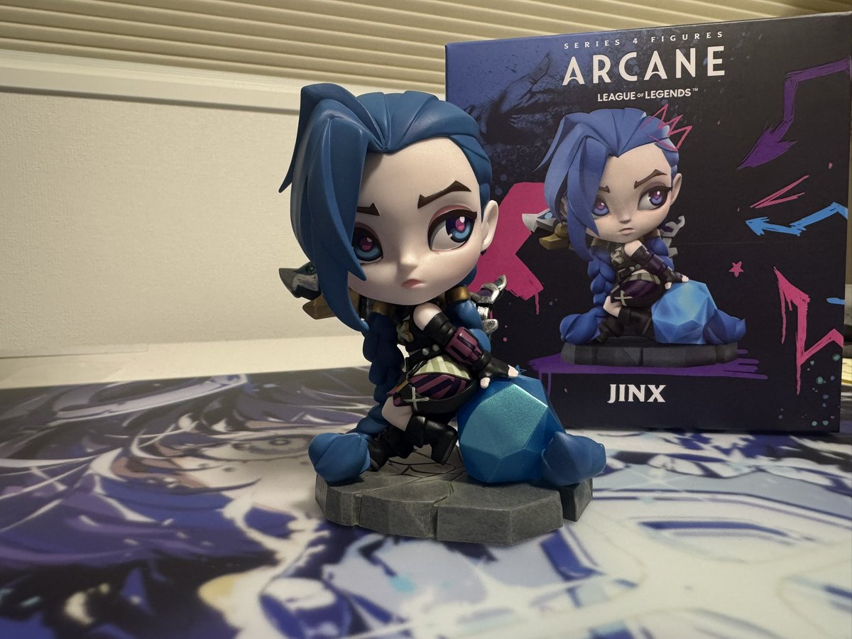 誕プレで、ジンクスのスタチューもらったああ☺️

ありがとう😊