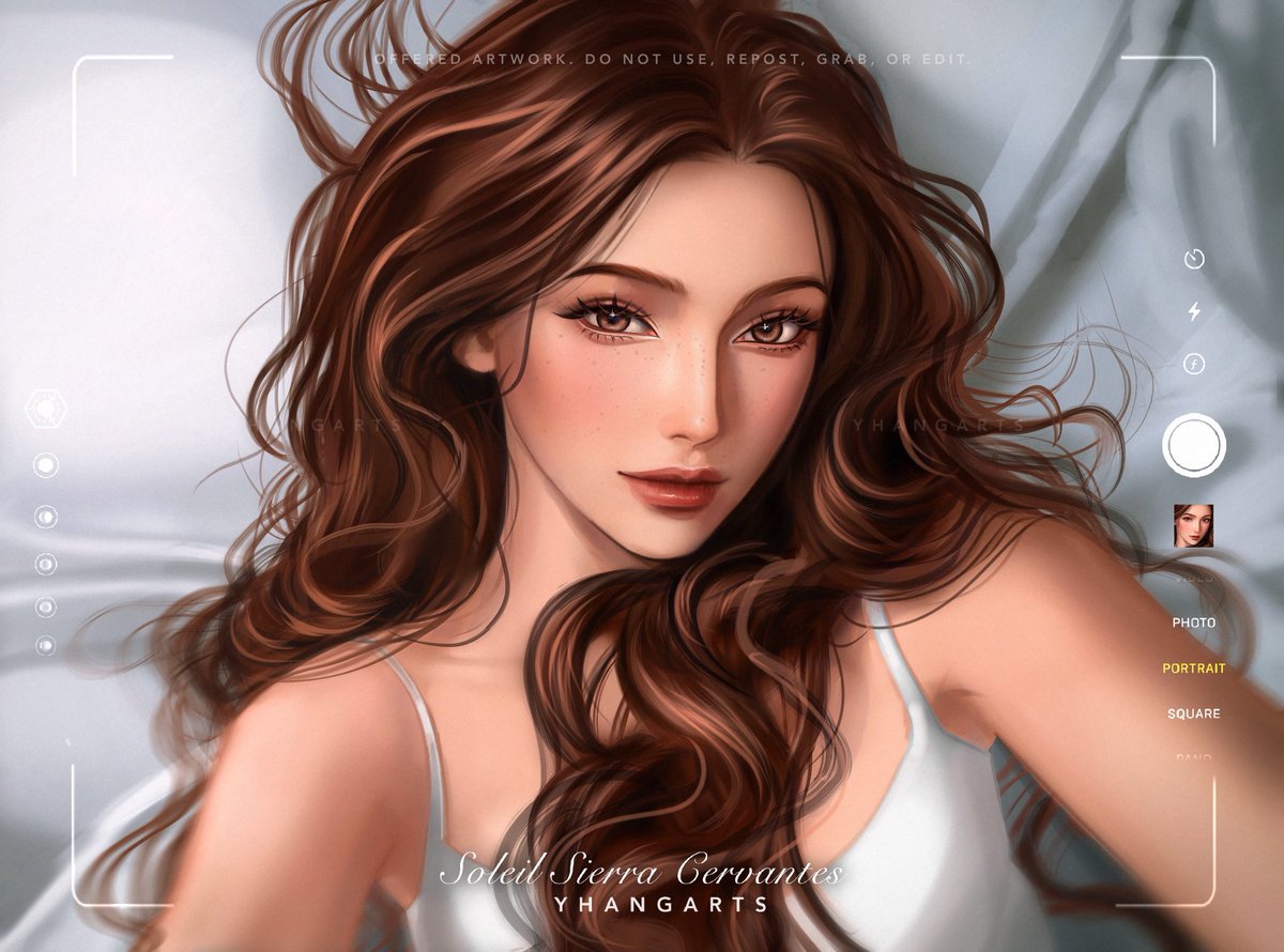 katakanaxxxx's tweet photo. Kumuha ako ng picture habang nakahiga sa kama. Nakakahiya man dahil wala akong make up at nagkalat ang buhok ko sa unan, ginawa ko parin.

Offered Artwork | Do not repost https://t.co/gLCF9ZhE9h