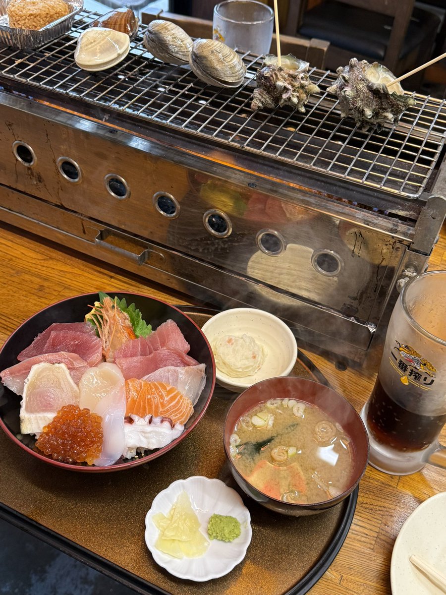 定期的にしんいちとご飯行くんだけど今回は木更津で海鮮食べた🤤ご馳走様でした https://t.co/aWj4yigRRB