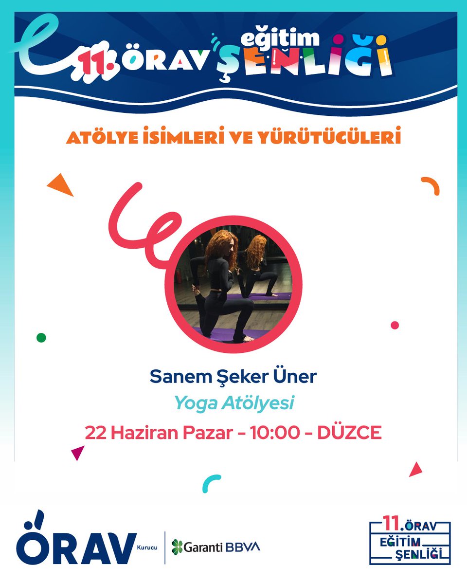 Sıradaki durak: DÜZCE! 

#EğitimŞenliği hız kesmeden devam ediyor!

Atölyelerle öğreniyoruz, ilhamla besleniyoruz, birlikte çoğalıyoruz.
Hazır mısın Düzce? 🙌

📍Detaylar ve başvuru: egitimsenligi.orav.org.tr

#ÖRAV #ÖRAVEğitimŞenliği #Düzce