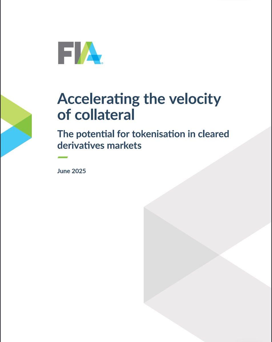 JoshCrumb's tweet image. Futures Industry Association opines on the “potential” for tokenization in cleared derivatives markets

..wait ‘till the world sees what Abaxx has been cooking
..about to convert “potential” energy into kinetic energy this fall
#BeyondBlockchain #AbaxxFDT #RealTimeGoldCollateral