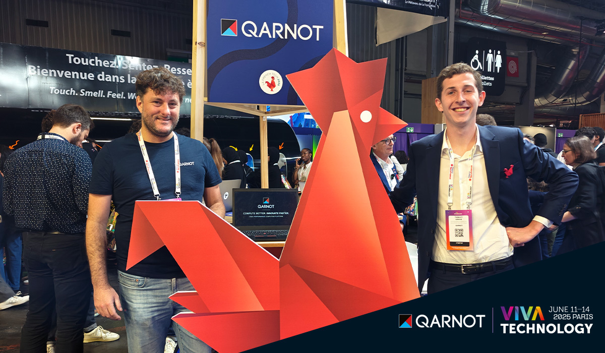 Qarnot (@qarnot) on Twitter photo 🚀 Qarnot à <a href="/VivaTech/">Viva Technology</a> avec <a href="/LaFrenchTech/">La French Tech</a> !
Nous sommes fiers de représenter Qarnot au cœur de l'innovation européenne, aux côtés de La French Tech ! L'Europe fait face à un défi stratégique majeur : chaque année, 264 milliards d’euros sont dépensés en Europe pour les logiciels 🚀 Qarnot à <a href="/VivaTech/">Viva Technology</a> avec <a href="/LaFrenchTech/">La French Tech</a> !
Nous sommes fiers de représenter Qarnot au cœur de l'innovation européenne, aux côtés de La French Tech ! L'Europe fait face à un défi stratégique majeur : chaque année, 264 milliards d’euros sont dépensés en Europe pour les logiciels