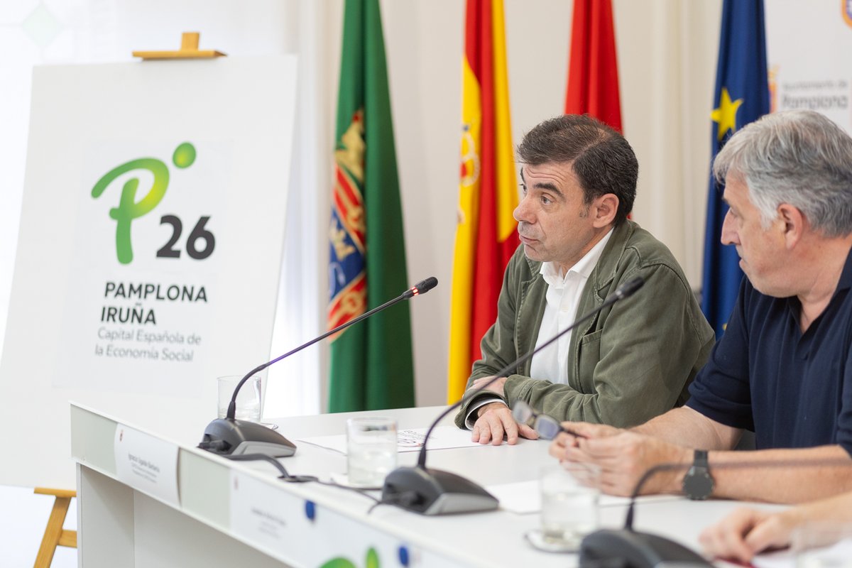 AnelNavarra's tweet image. 🗞️Ignacio Ugalde: “Pamplona-Iruña personifica como nadie los requisitos para ser Capital Española de la Economía Social en 2026”
Información completa 👉anel.es/ignacio-ugalde…

#EconomíaSocialNA #CapitalidadEconomíaSocial #PamplonaIruña #Navarra #CEPESNavarra