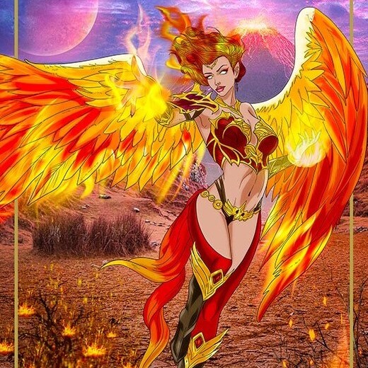The "Seraphin" NFT Artwork by <a href="/miss_maxie/">Maxie</a> becomes the NFT of the Day on the 12th of June!

With a total score of 5.55 from 10 judges!

Highest votes <a href="/an1mage/">an1mage.nft</a> and <a href="/FormsBeyond/">BeyondForms</a>

"Her name originated from the Hebrew word Saraph, burning one"

Congratulations!

#digitalart