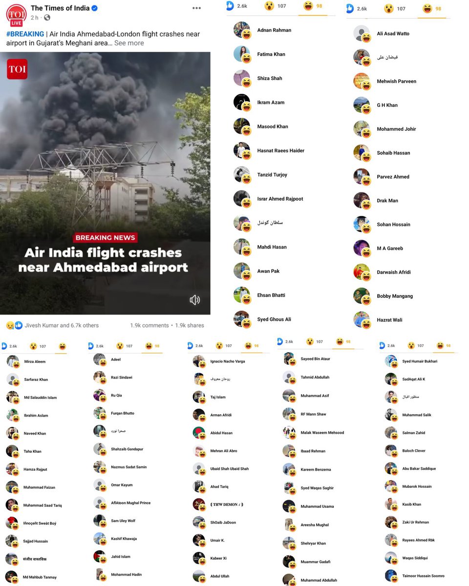 Chandan Sharma (@chandansharmag) on Twitter photo рдЬрд┐рд╣рд╛рджрд┐рдпреЛрдВ рдХрд╛ рдЬрд┐рд╣рд╛рдж рдЪрд╛рд▓реБ рд╣реИрдВред
#рдЕрд╣рдорджрд╛рдмрд╛рдж рдореЗрдВ рдПрдпрд░ рдЗрдВрдбрд┐рдпрд╛ рдХреЗ рдкреНрд▓реЗрди рдХреНрд░реЗрд╢ рдХреЗ рдмрд╛рдж рдЬрд┐рд╣рд╛рджрд┐рдпреЛрдВ рдХрд╛ рд░рд┐рдПрдХреНрд╢рди рд╣рдВрд╕рдиреЗ рд╡рд╛рд▓рд╛ рдЖ рд░рд╣рд╛ рд╣реИред
рдЖрдк рдЗрдиреНрд╣реЗрдВ рдХреНрдпрд╛ рдХрд╣реЗрдВрдЧреЗ.?? рдЬрд┐рд╣рд╛рджрд┐рдпреЛрдВ рдХрд╛ рдЬрд┐рд╣рд╛рдж рдЪрд╛рд▓реБ рд╣реИрдВред
#рдЕрд╣рдорджрд╛рдмрд╛рдж рдореЗрдВ рдПрдпрд░ рдЗрдВрдбрд┐рдпрд╛ рдХреЗ рдкреНрд▓реЗрди рдХреНрд░реЗрд╢ рдХреЗ рдмрд╛рдж рдЬрд┐рд╣рд╛рджрд┐рдпреЛрдВ рдХрд╛ рд░рд┐рдПрдХреНрд╢рди рд╣рдВрд╕рдиреЗ рд╡рд╛рд▓рд╛ рдЖ рд░рд╣рд╛ рд╣реИред
рдЖрдк рдЗрдиреНрд╣реЗрдВ рдХреНрдпрд╛ рдХрд╣реЗрдВрдЧреЗ.??