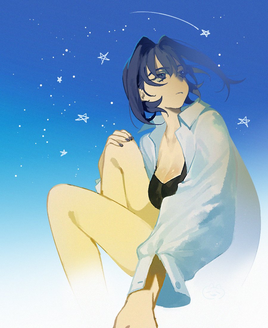 @sleepycattail: RT by @ourokronii: #kronillust 💙✨⭐