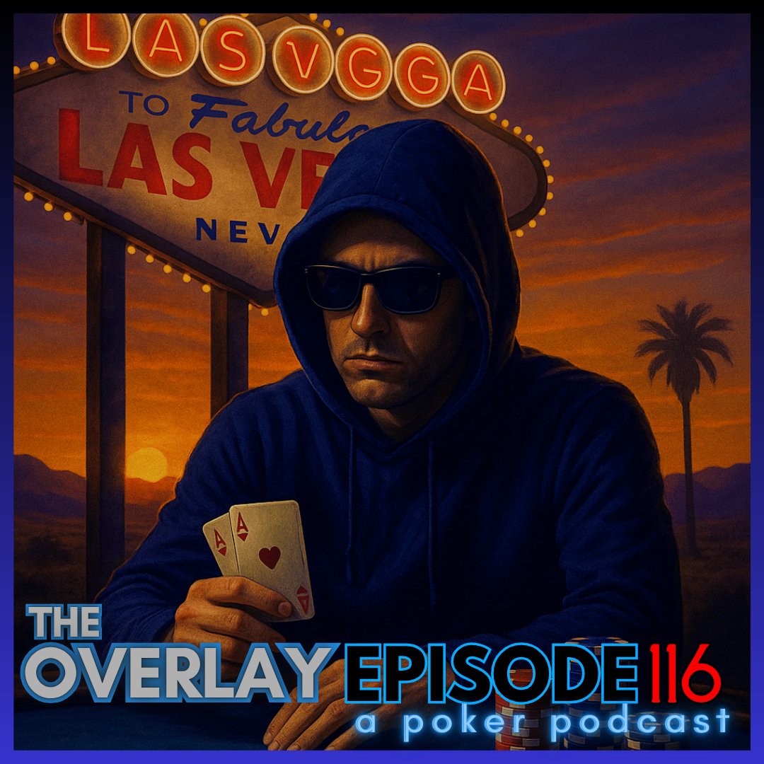☀️Why do we go to the desert in June to play poker? Because nothing says “great life choices” like 115°'s &amp; a room full of hoodie-wearing grinders.

🎧 The Overlay E116 covers the Summer of Poker, WSOP, &amp; CSOP glory.

Listen now or go card dead forever. #PokerLife #TheOverlayPod