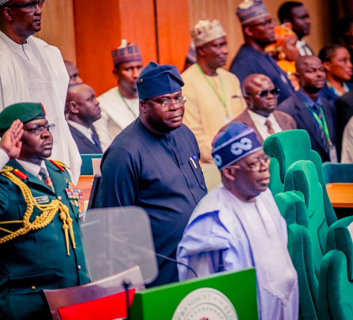 STATEHOUSE PRESS RELEASE
 
ADDRESS BY PRESIDENT BOLA AHMED TINUBU, GCFR
AT THE JOINT SESSION OF THE NATIONAL ASSEMBLY IN COMMEMORATION OF
DEMOCRACY DAY, 2025
 
THURSDAY, 12TH JUNE 2025
 
Protocol:
 
With profound honour, I stand before this joint session of our National Assembly;
