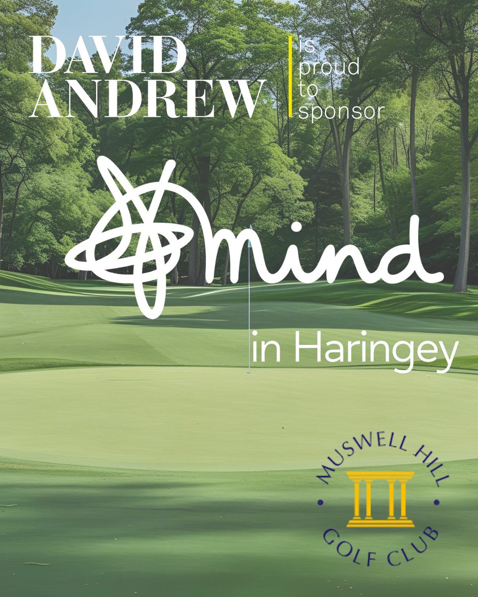 We’re proud to be sponsoring Mind in Haringey at the Muswell Hill Golf Club Charity Golf Day this Monday, June 16th - a brilliant local event raising awareness and vital funds for mental health services in our community.

Want to know how you can help? Check the link in our bio