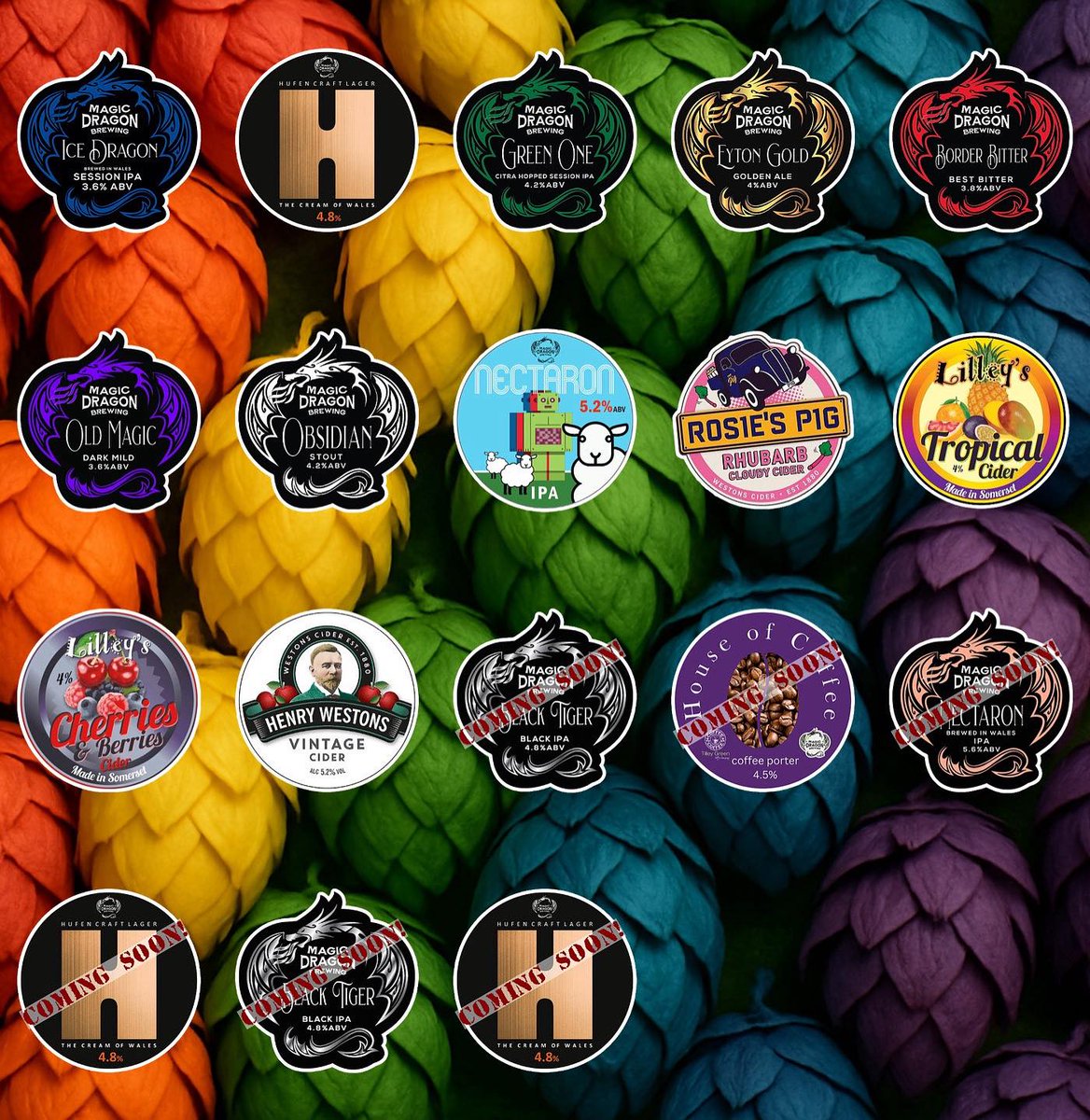 Magic Dragon Brewery Tap (@brewerymagic) on Twitter photo Current Ales and Ciders at the Tap!
#wrexham #wxm #realale #craftbeer #cider #caskbeer <a href="/ThisIsWrexham/">This Is Wrexham</a> Current Ales and Ciders at the Tap!
#wrexham #wxm #realale #craftbeer #cider #caskbeer <a href="/ThisIsWrexham/">This Is Wrexham</a>