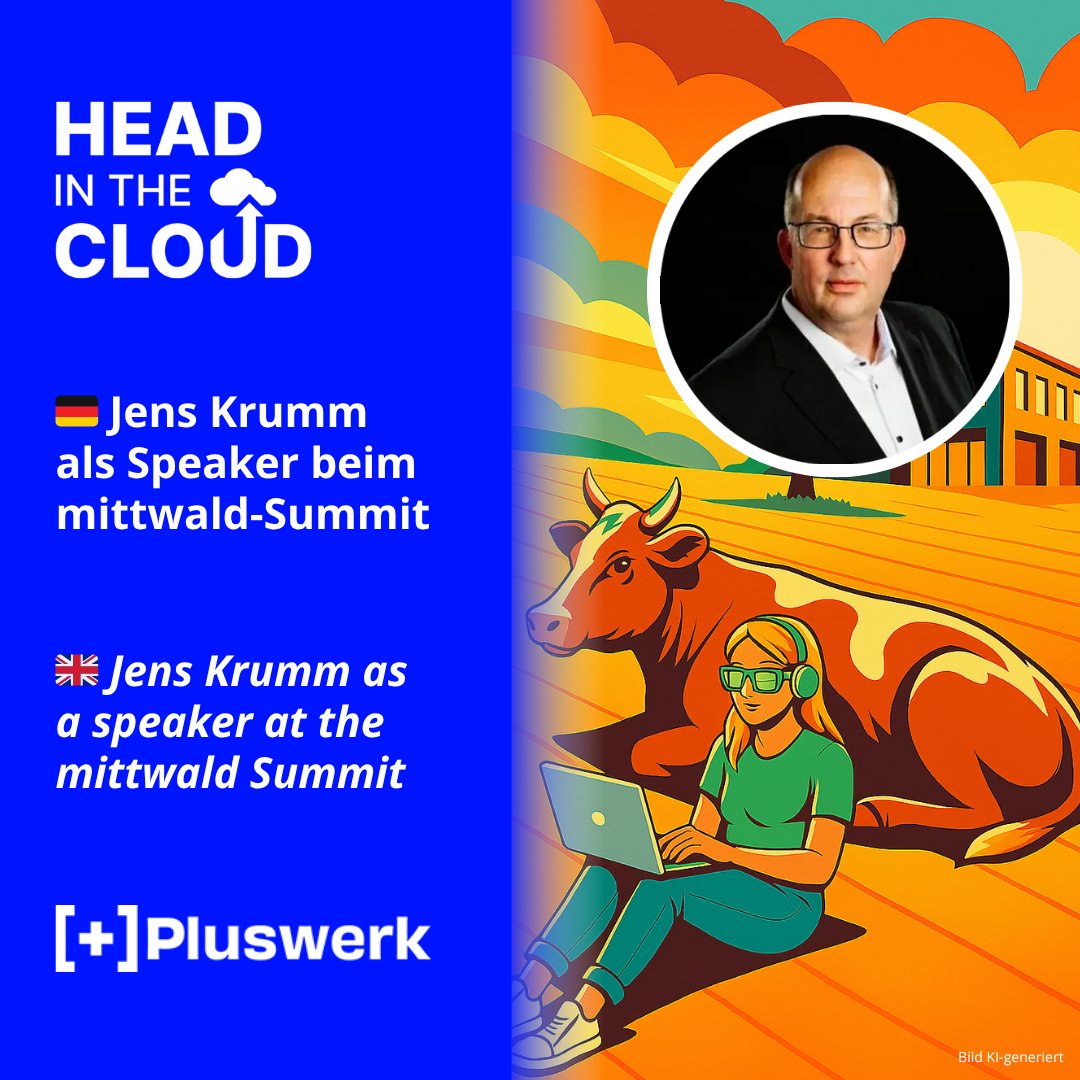 +Pluswerk AG (@pluswerkag) on Twitter photo ๐ค Spontan auf die Bรผhne!
+Pluswerk CEO Jens Krumm spricht morgen bei โHead in the Cloudโ in Espelkamp โ zusammen mit Janna Zapke von <a href="/mittwald/">mittwald</a> .
๐ฐโค๏ธ Thema: โGeld oder Liebe?โ โ Wie Gehalt Beziehungen stรคrkt.
๐ mittwald.de/lp/head-in-theโฆ
#HeadInTheCloud #TechEvent #HR ๐ค Spontan auf die Bรผhne!
+Pluswerk CEO Jens Krumm spricht morgen bei โHead in the Cloudโ in Espelkamp โ zusammen mit Janna Zapke von <a href="/mittwald/">mittwald</a> .
๐ฐโค๏ธ Thema: โGeld oder Liebe?โ โ Wie Gehalt Beziehungen stรคrkt.
๐ mittwald.de/lp/head-in-theโฆ
#HeadInTheCloud #TechEvent #HR